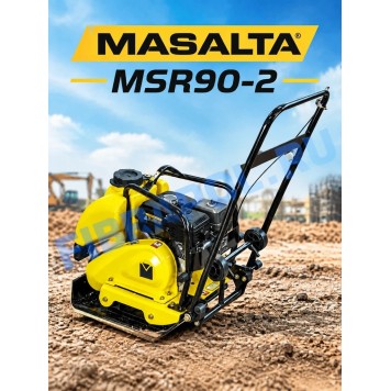 Виброплита Masalta MSR 90-2 (Китайский бензиновый двигатель 6,5 л.с)-1