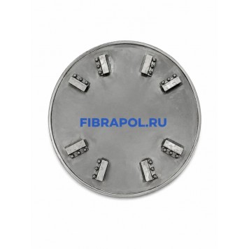 Затирочный диск 940 мм Стандарт 8 креп.,толщ. 3мм, угол 45°-1