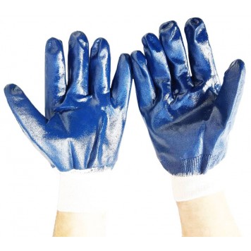 Перчатки нитриловые Крага п/облив (10 размер)-6