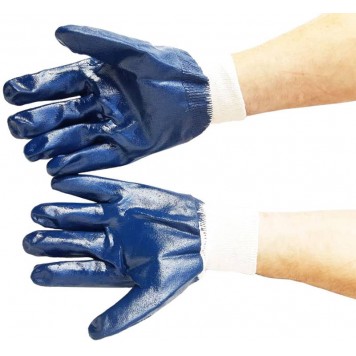 Перчатки прорезиненные с манжетой для бетона-2