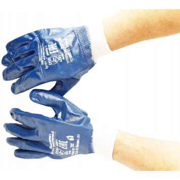 Перчатки прорезиненные с манжетой для бетона-3
