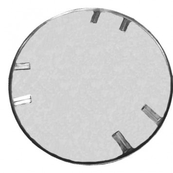 Затирочный диск 1470мм для двухроторных машин 6 креплений Затирочный диск 1470мм для двухроторных машин 6 креплений-0