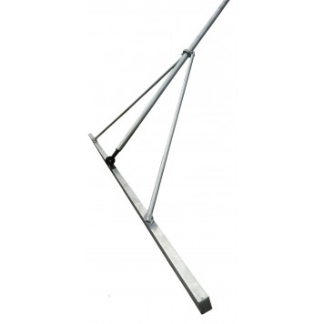 Контрольная рейка для бетона 3м. В комплекте ручка 1,8м.-0