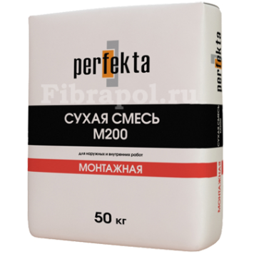 Смесь Perfekta® “М200 МОНТАЖНАЯ” (Пескобетон) Смесь Perfekta® “М200 МОНТАЖНАЯ” (Пескобетон)-0