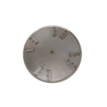 Затирочный диск 1170мм/1200мм для однороторных и двухроторных машин 8 креплений  Затирочный диск 1170мм/1200мм для однороторных и двухроторных машин 8 креплений -0