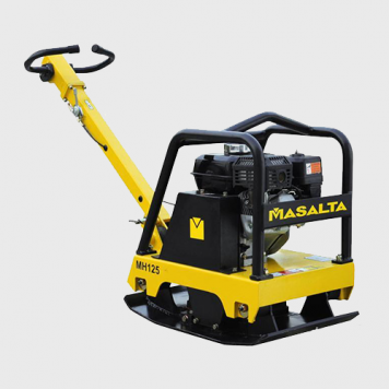 Гидравлическая реверсивная виброплита Masalta MH 125-3 (двигатель Robin EX17)-0
