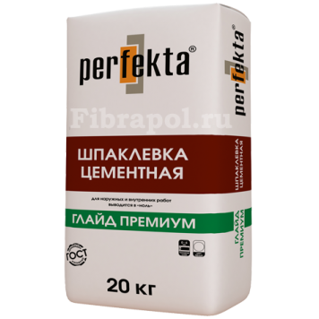 Шпаклевка цементная Perfekta® “Глайд Премиум”-0